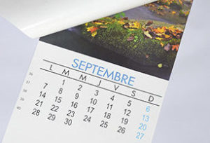 calendrier commercial papier