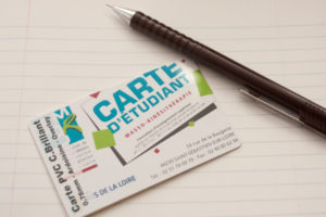 carte PVC étudiante