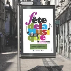 affiche communication extérieuree