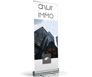 impression roll up agence immobilière