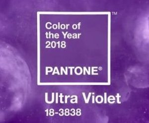 création graphique Pantone Ultra-Violet