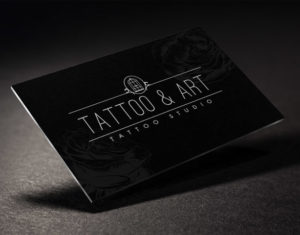 biglietto da visita studio di tatuaggi