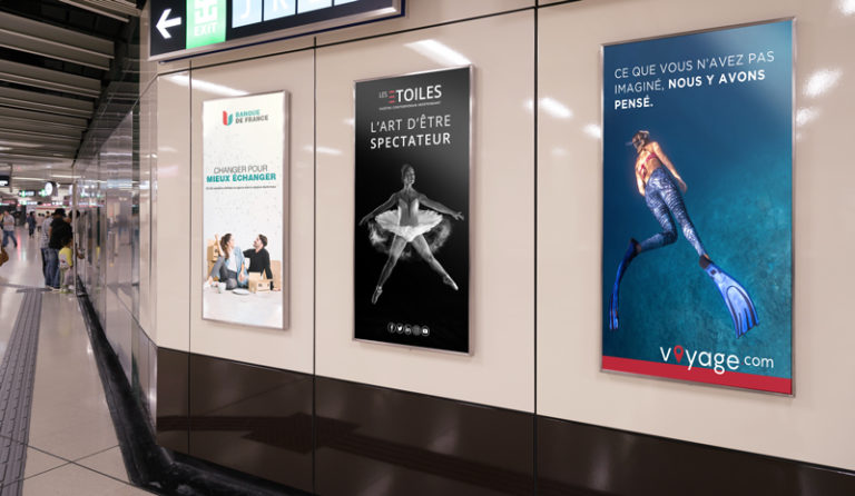 L'affichage sur mobilier urbain : une communication grand public | Le ...