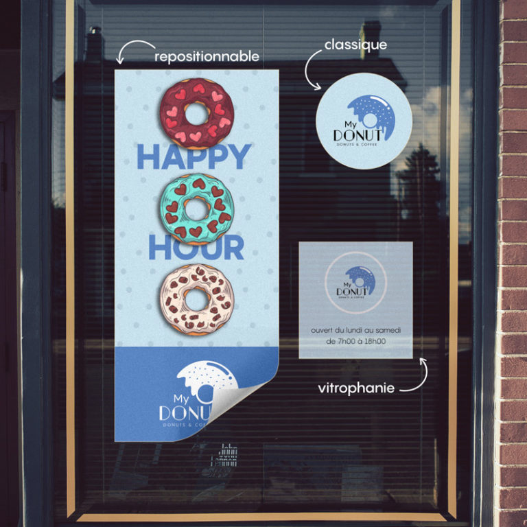 Les supports adhésifs une communication simple et efficace Le Blog Realisaprint