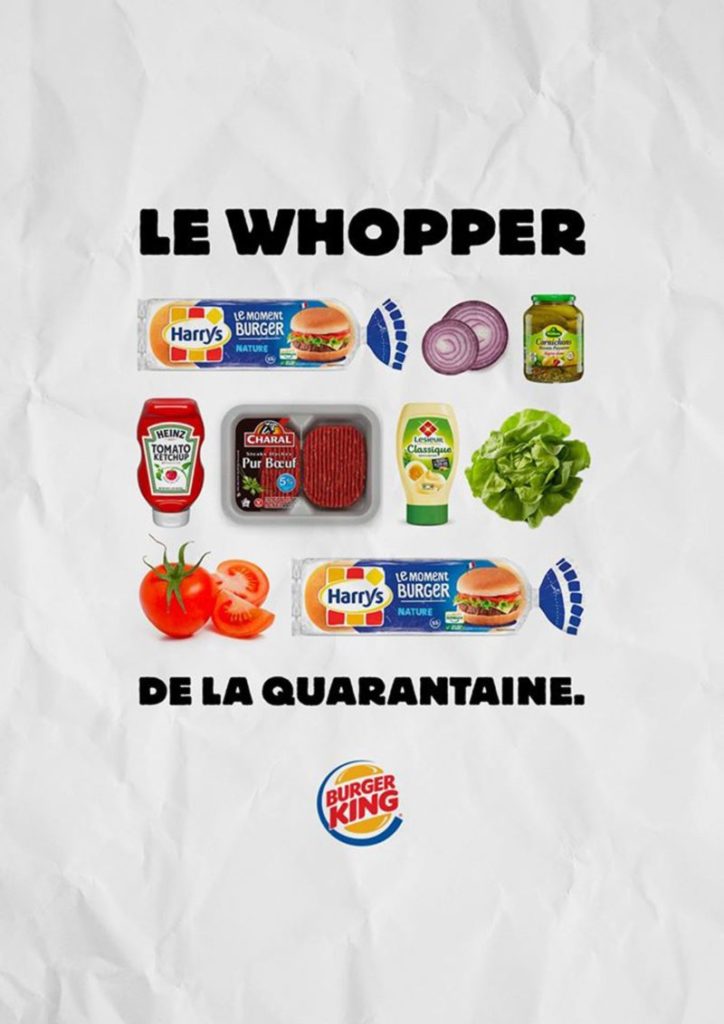 communication burger king