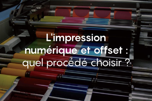 impression numérique et offset