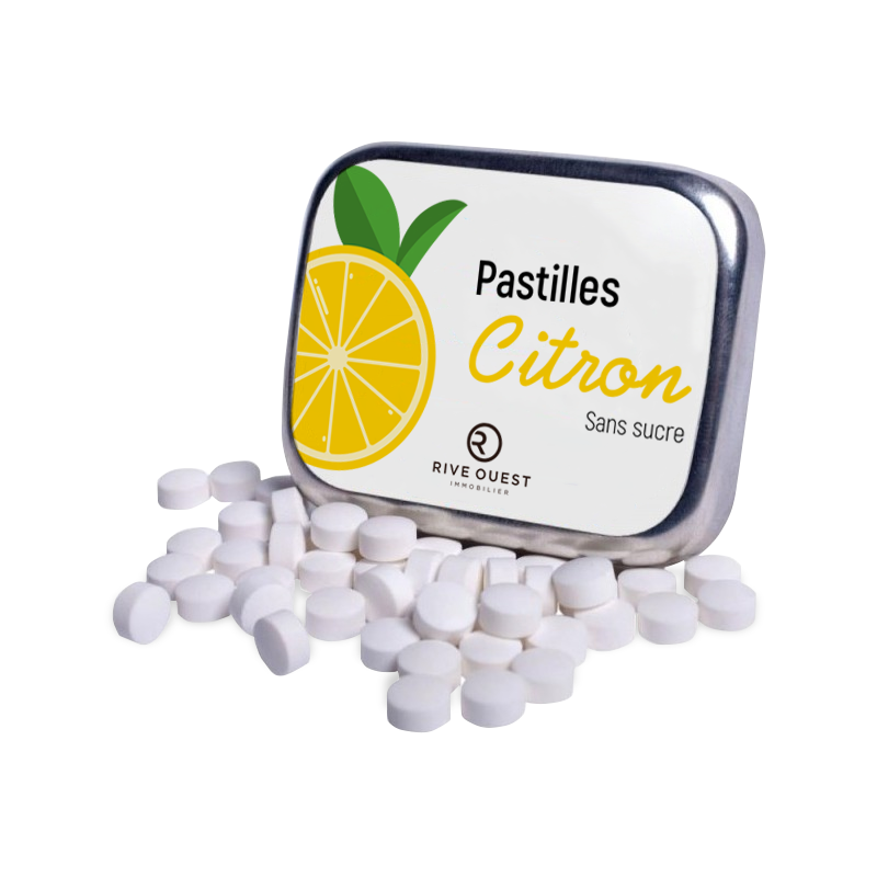 impression pastille citron