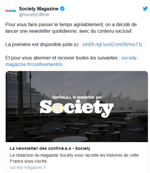 médias society magazine