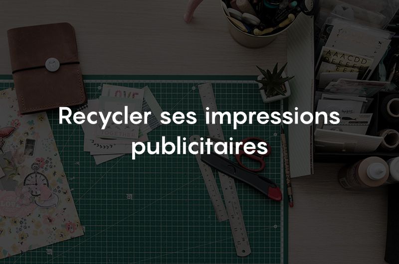 recycler ses impressions