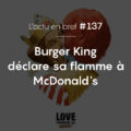 Burger King et McDonalds