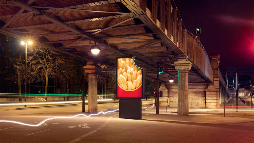 campagne affichages mcdo