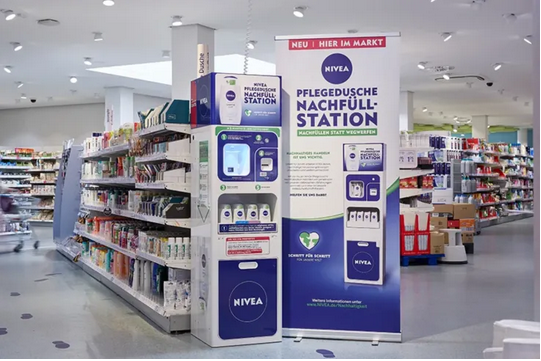 Nivea reduction emballages plastiques