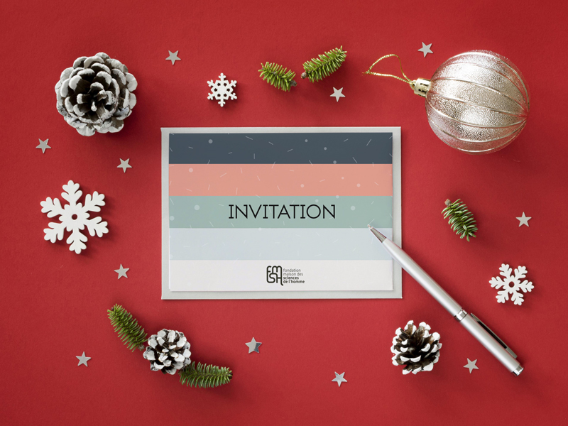 carte d'invitation soft touch
