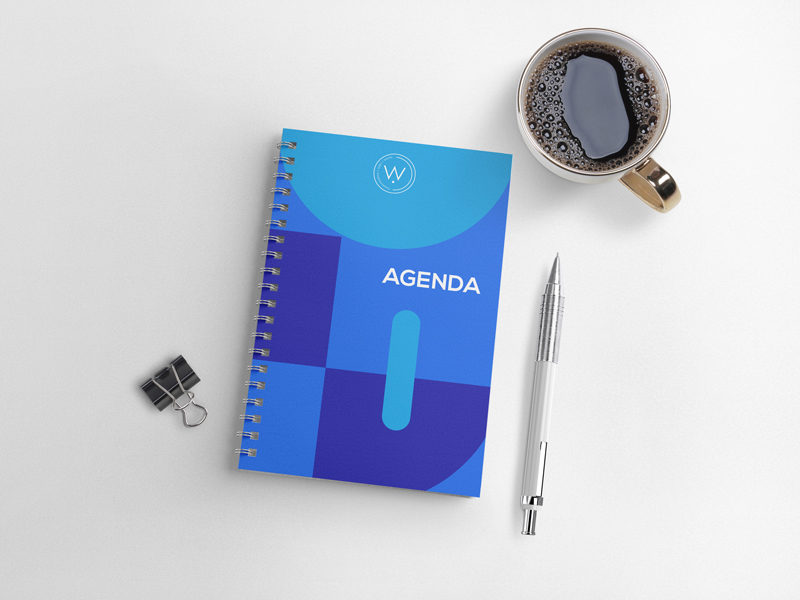 agenda personnalisé début d'année