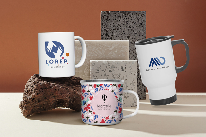 L'intérêt des mugs publicitaires