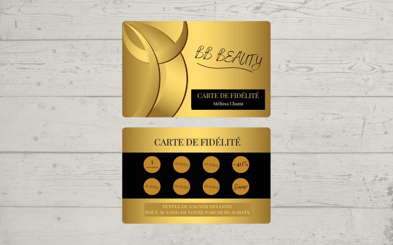 Cartes PVC fidélité 