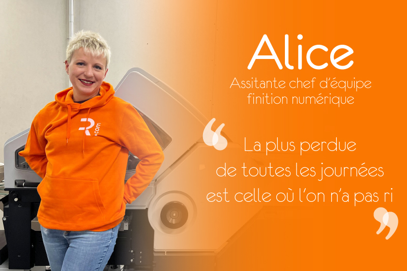 Partez à la rencontre d’Alice, Assistante chef d’équipe à la finition