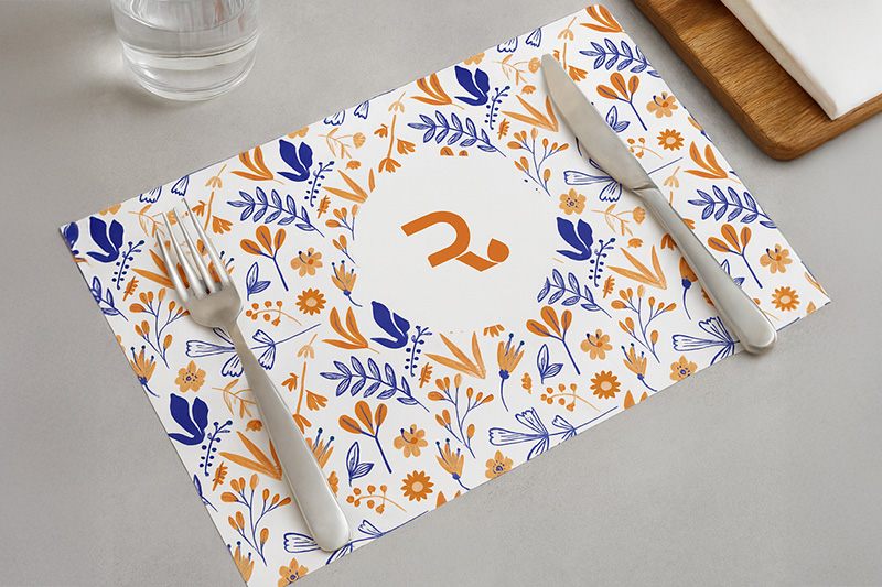 Comment le set de table personnalisé est devenu un excellent support publicitaire ?