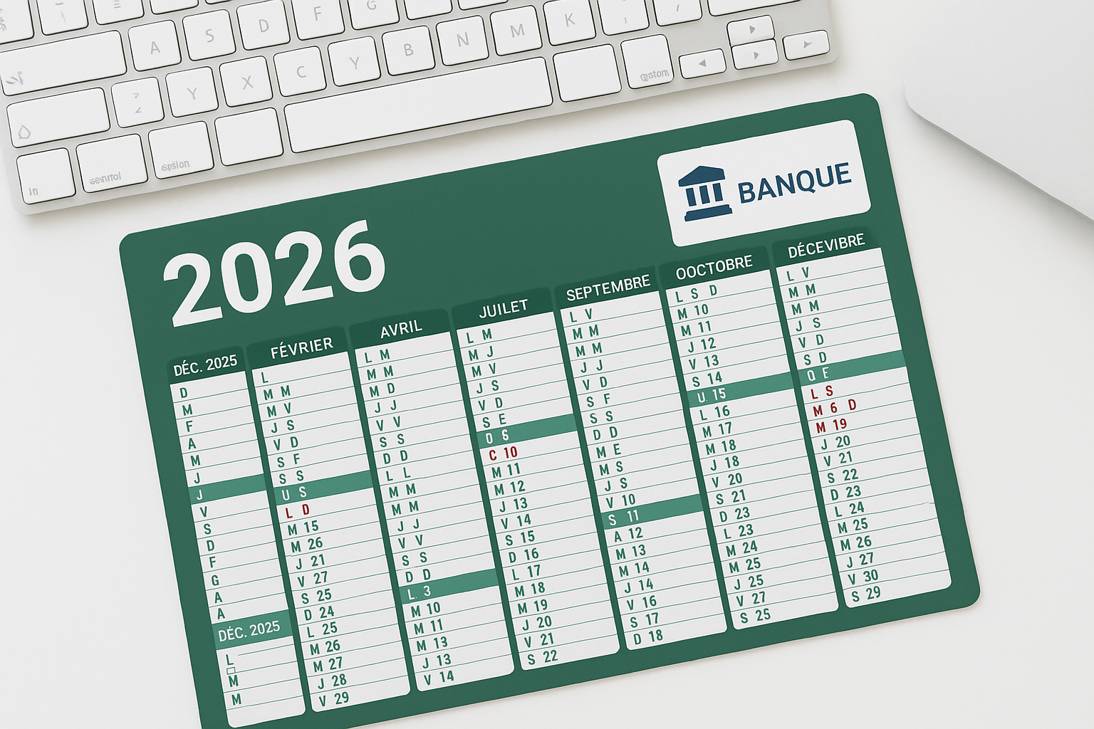 Pourquoi personnaliser ses calendriers publicitaires pour 2026 ?