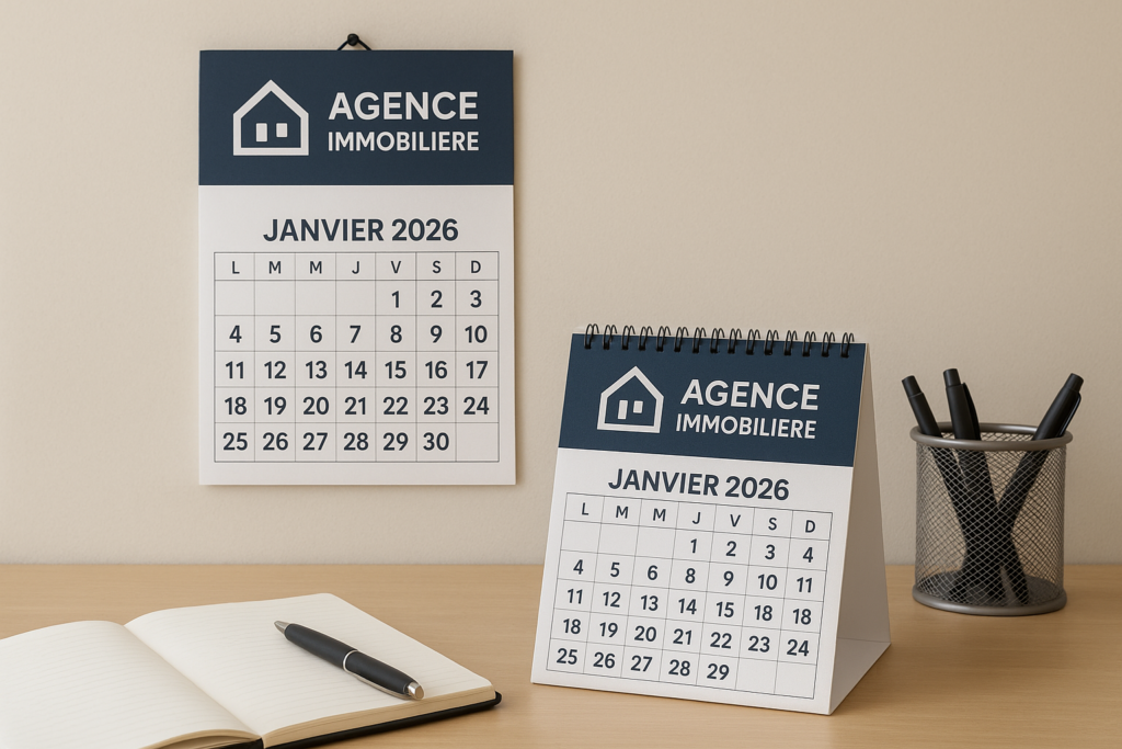 Calendriers publicitaires : la période des impression est lancée !