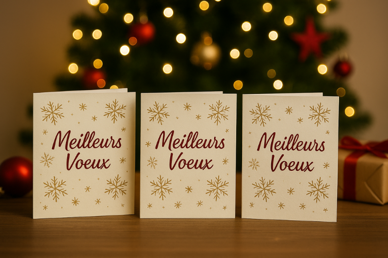 carte de voeux : un indispensable des cadeaux de fin d'année
