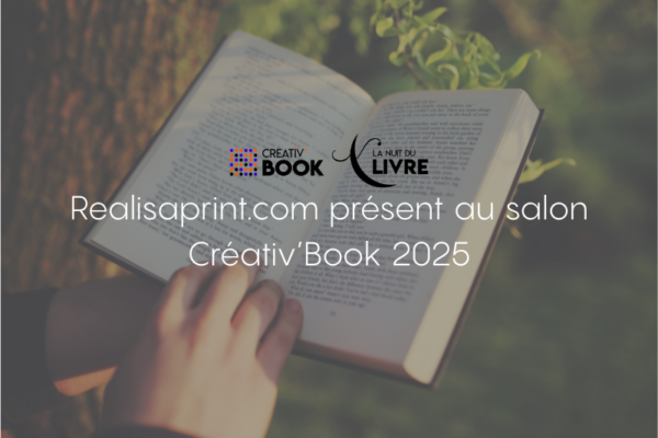 Realisaprint.com présent au salon Creativ’Book 2025