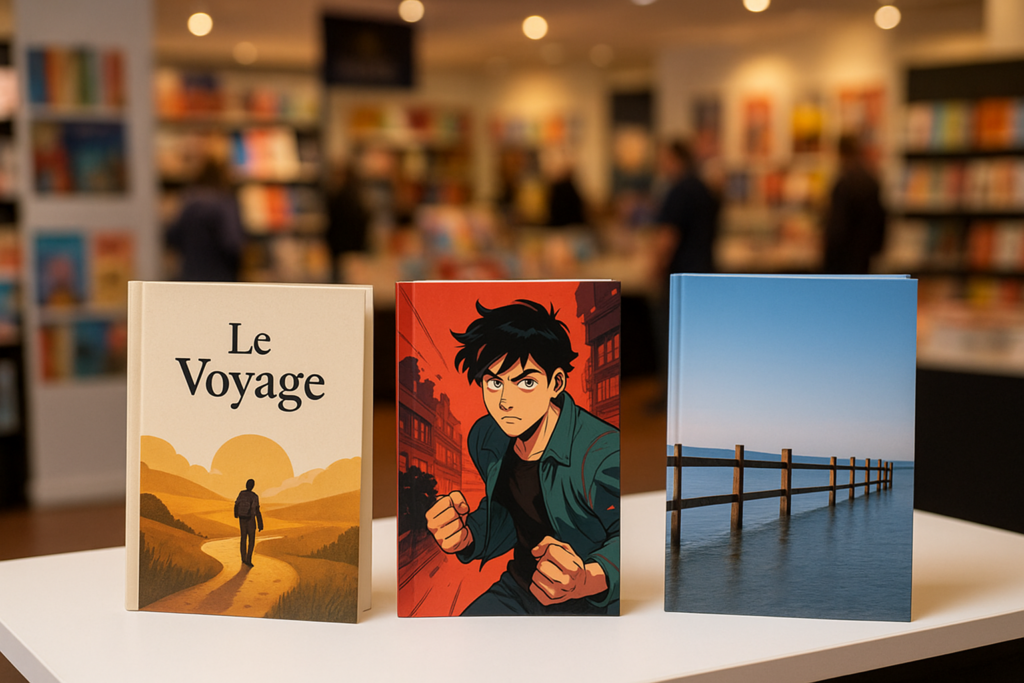 Présenter sa gamme de livre est un atout pour réussir un salon du livre