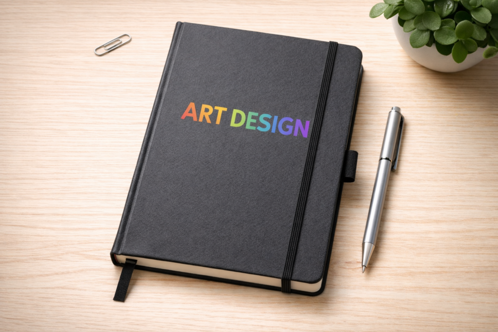 Notebook publicitaire : nouveauté de 2025 sur Realisaprint.com