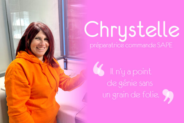 Découvrez l’interview de Chrystelle : préparatrice commande à la Sape