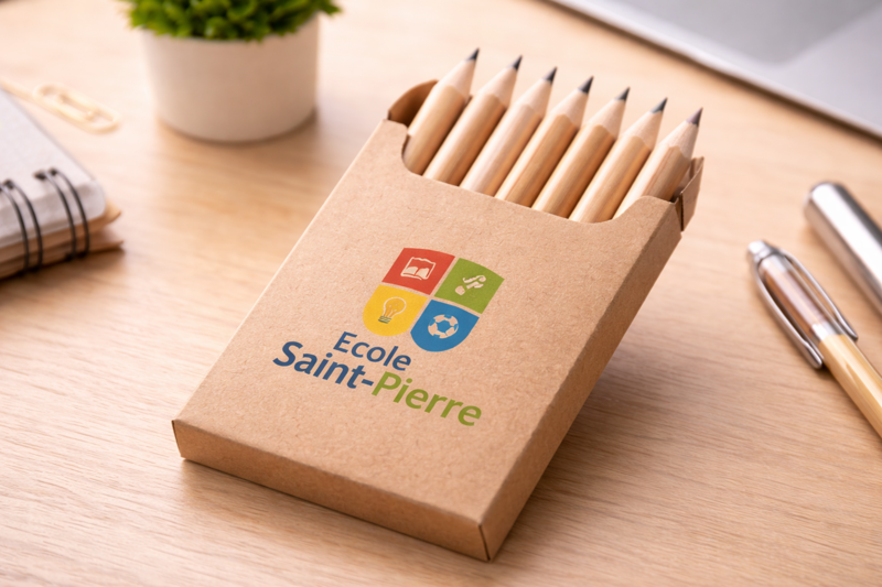 set crayon personnalisé