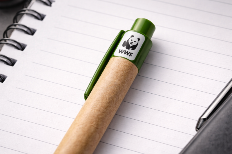 zoom sur stylo personnalisé
