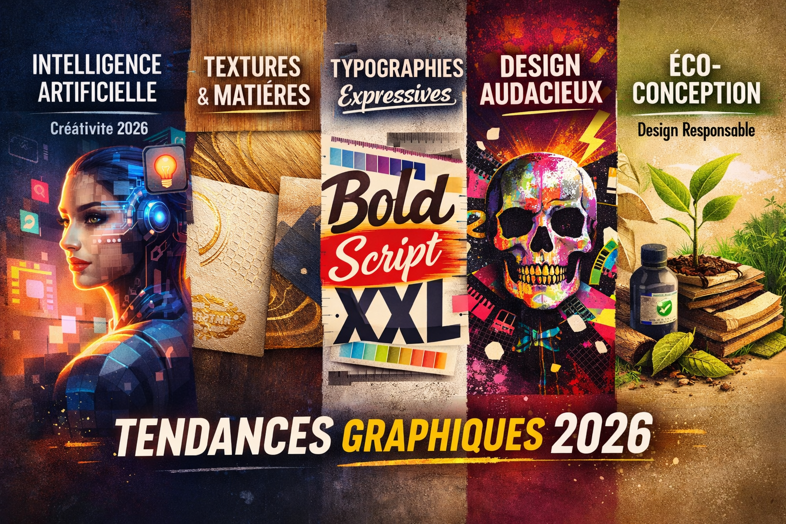 Quelles sont les tendances graphiques qui vont rythmer l’année 2026 ?