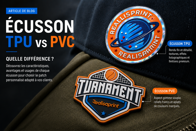 Écusson TPU vs PVC : quelle différence ?
