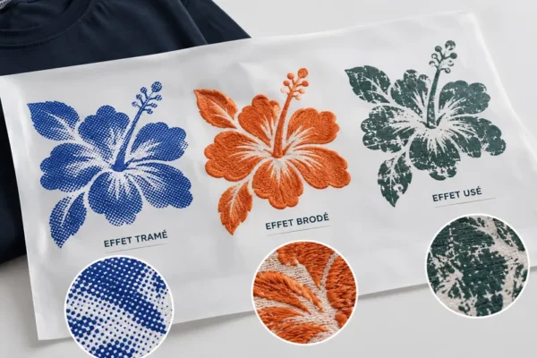 DTF Effect : d&eacute;couvrez 3 nouveaux effets pour vos films de transferts textiles