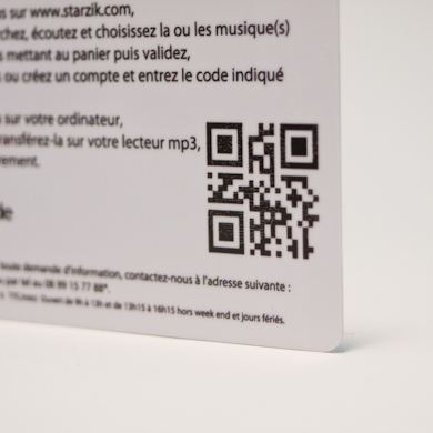 Carte Pvc Classique