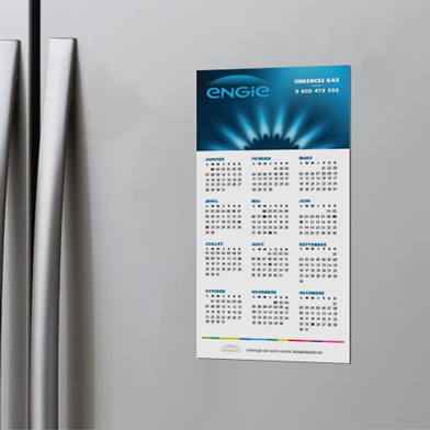 Calendrier magnetique personnalisable jeunet