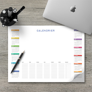 Calendrier sous-main