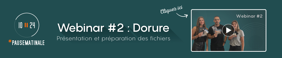 Webinar 2 - Dorure : Présentation et préparation des fichiers